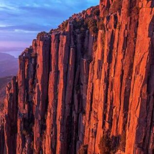 Organ Pipes at kunanyi